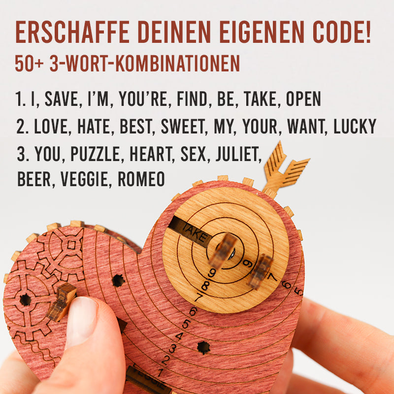 Tin Woodman`s Heart - Schatzkiste mit Schloss-Escape Room Spiel-iDventure--