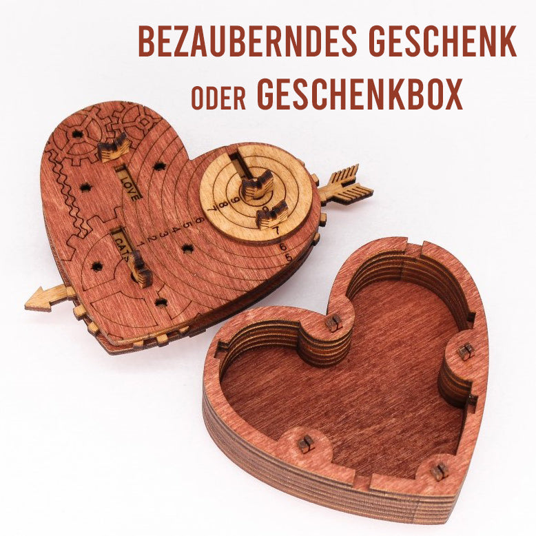 Tin Woodman`s Heart - Schatzkiste mit Schloss-Escape Room Spiel-iDventure--