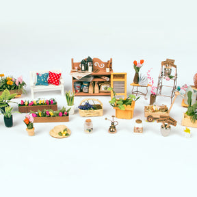 Miller's Garden (Garten)-Miniaturhaus-Robotime--