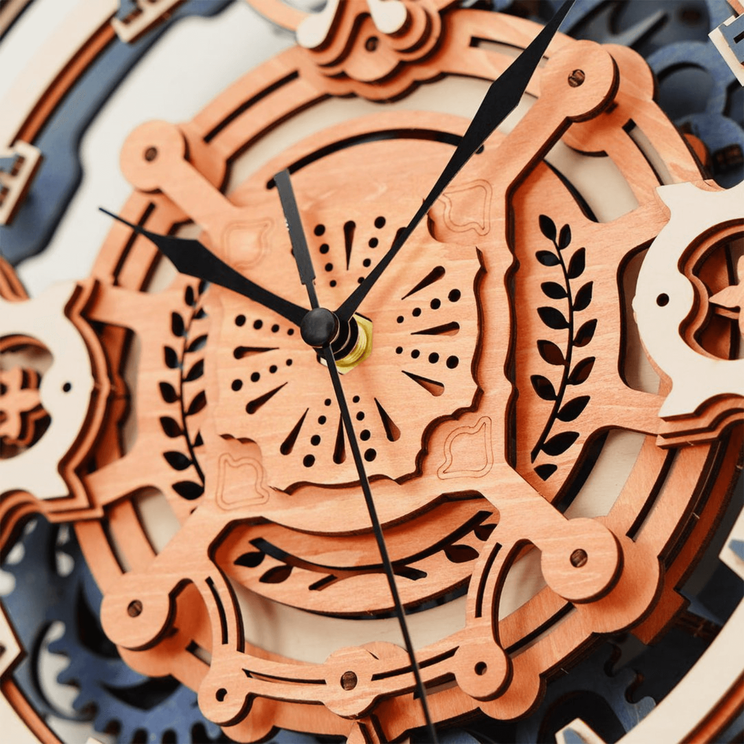 Romantic Wall Clock | ROKR-Mechanical Wooden Puzzle-Robotime--