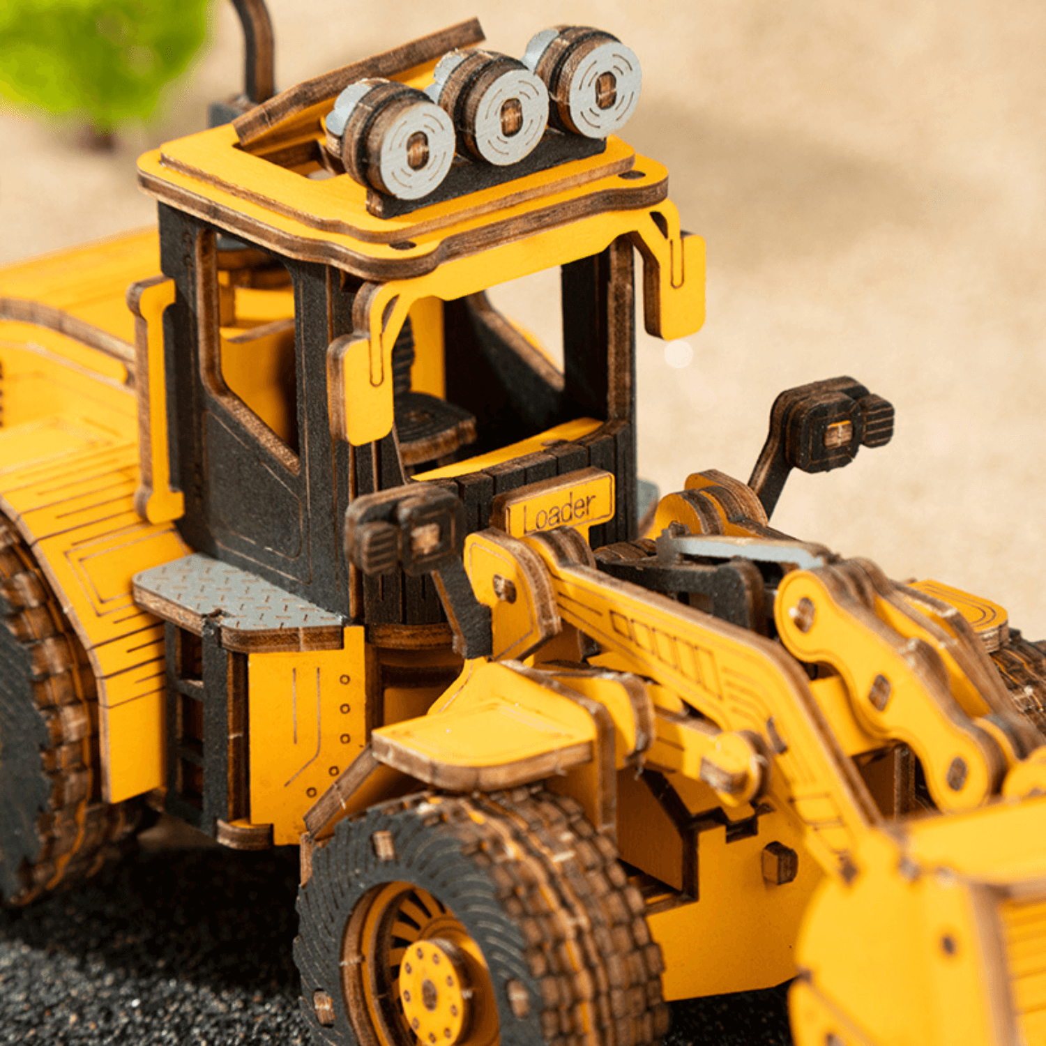 Laadbak | Bouwmachines-3D puzzel-Robotime--