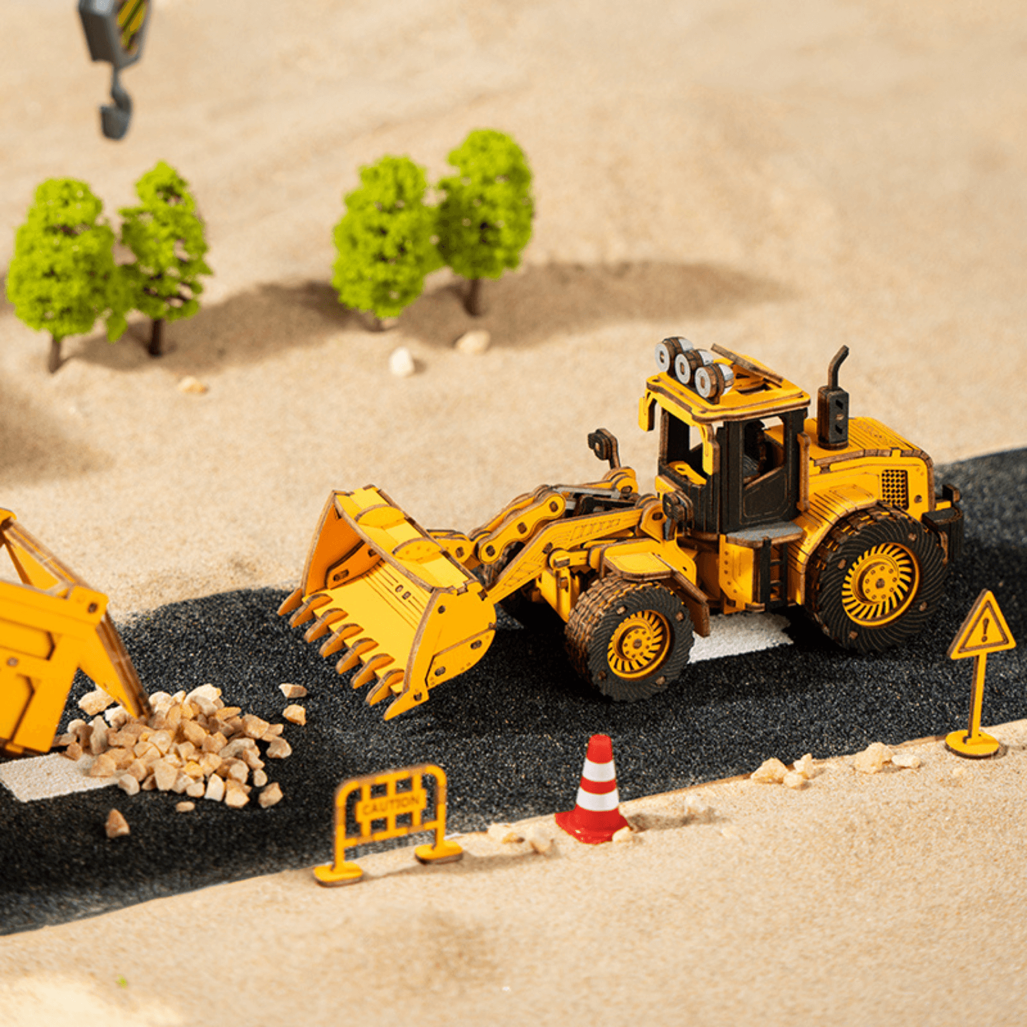 Bucket Loader | Construction Machinery 3D Puzzle Robotime--