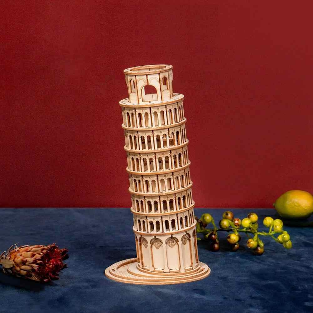 Leaning Tower of Pisa-3D Puzzle-Robotime--