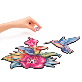 Insaisissable colibri-puzzle en bois-Unidragon--