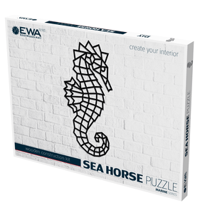 Seahorse | wall puzzle wall puzzle eco wood art--