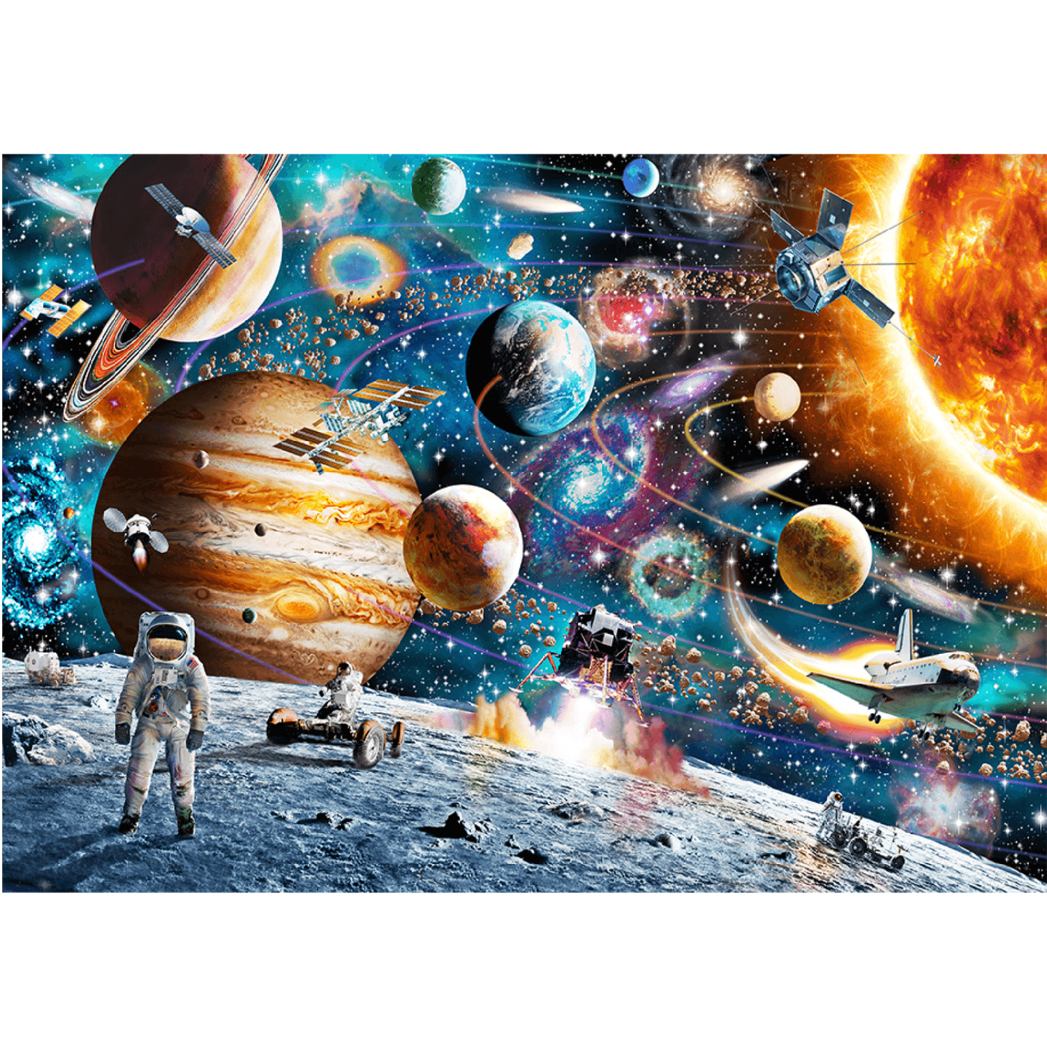 Space Odyssey | Houten Puzzel 2000- HoutenStad...