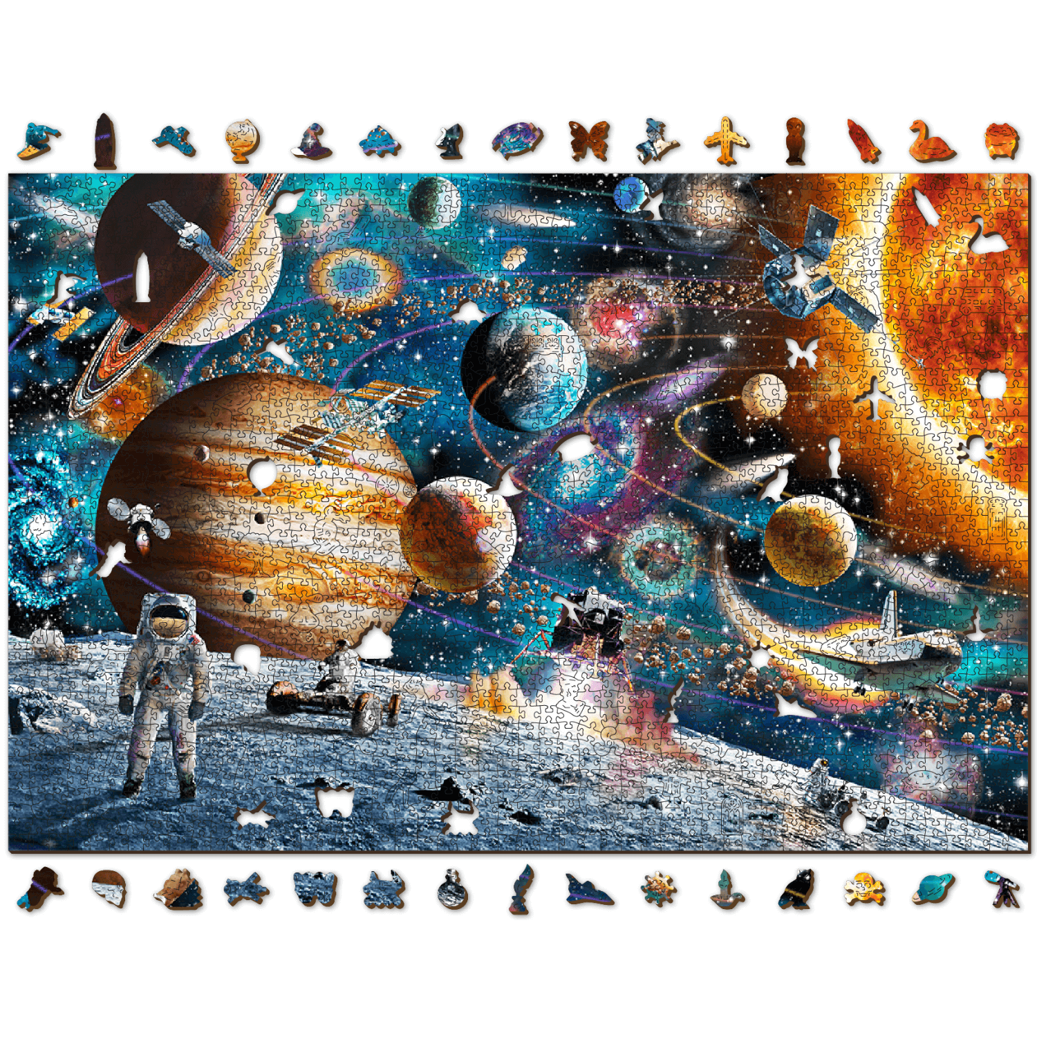 Space Odyssey | Puzzle en bois 2000-Puzzle en bois-WoodenCity--