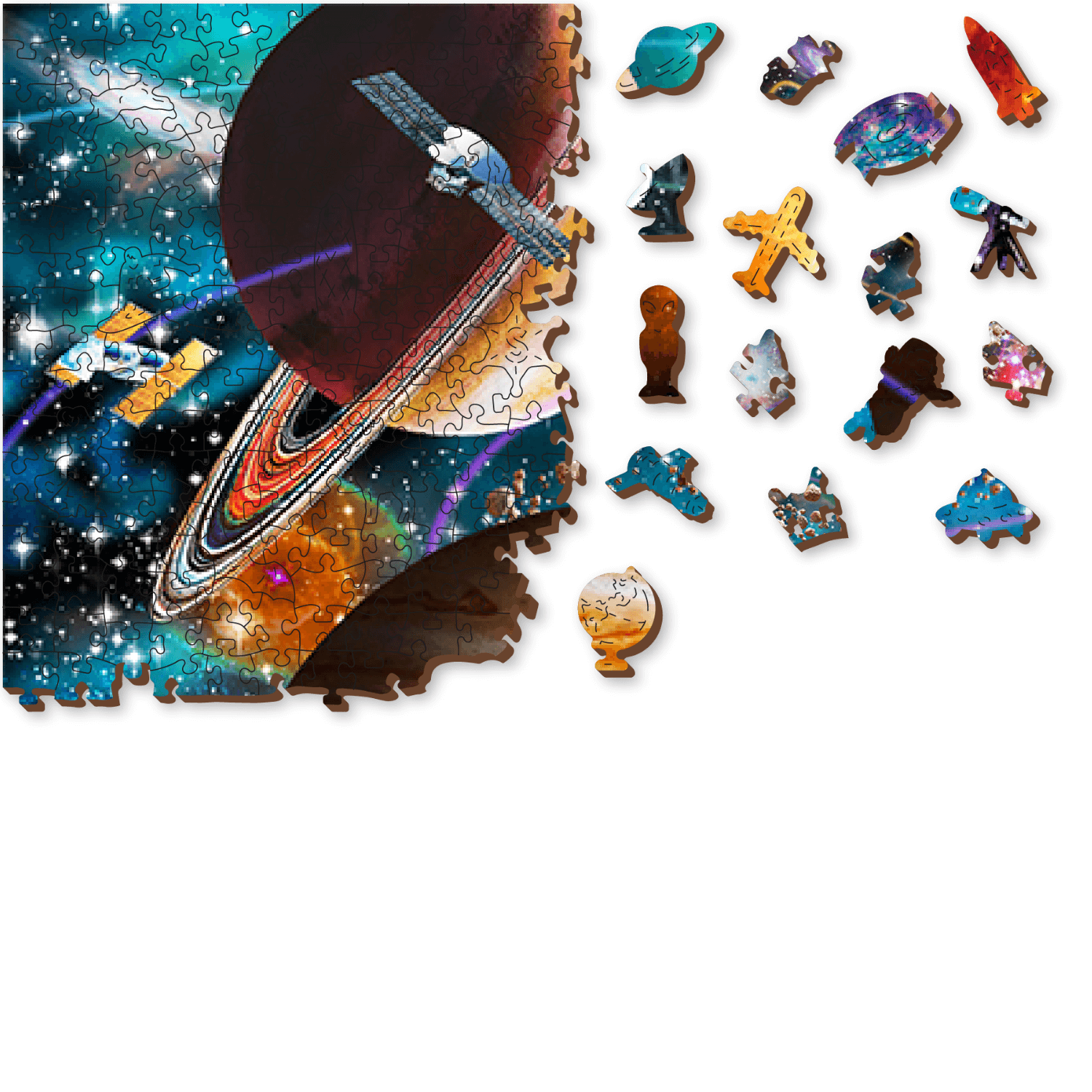 Puzzle 2000 Pièces pour Adultes, Puzzle Espace Galaxie, Puzzles