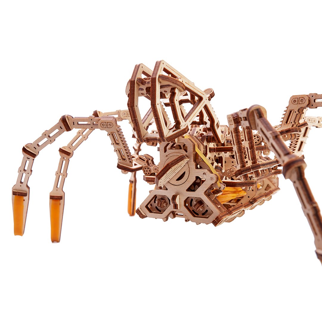 Space Spider Mechanical Wooden Puzzle WoodTrick--