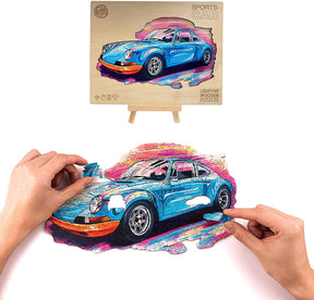Sports car wooden puzzle-MagicHolz--
