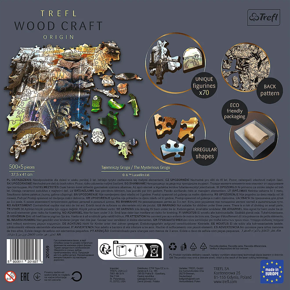 Star Wars | Holz Puzzle 500+1-Holzpuzzle-TREFL--