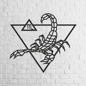 Signe du zodiaque Scorpion | Puzzle mural Eco-Wood-Art--
