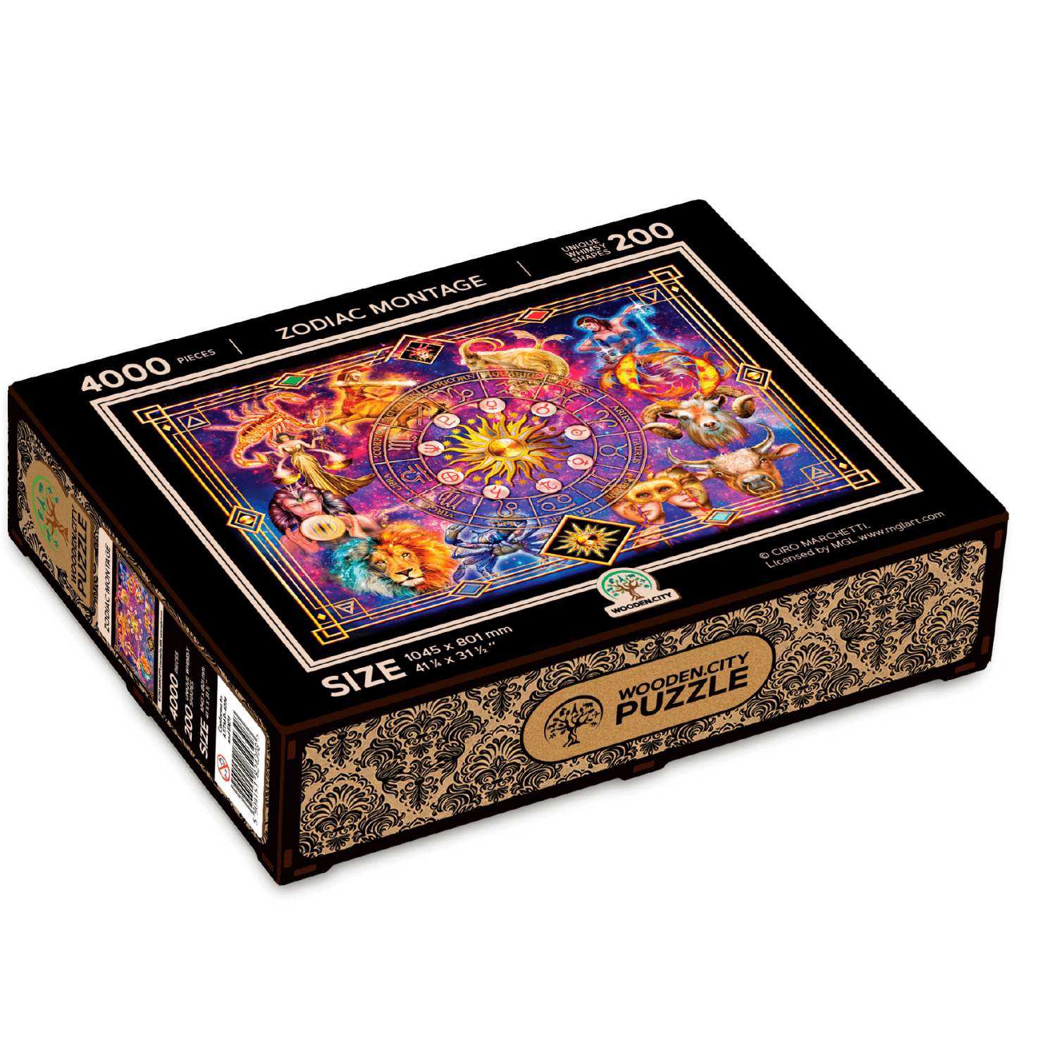 Sternzeichen | Holz Puzzle 4000 Teilen-Holzpuzzle-WoodenCity--