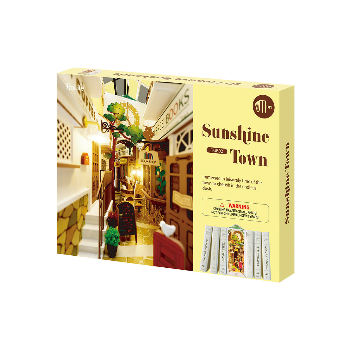 Bundle Book Nooks : Blossom Sunset-Diorama-Robotime--