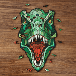 T-Rex | Holzpuzzle-Holzpuzzle-Eco-Wood-Art--