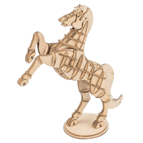 3D puzzel paard-3D puzzel-Robotime--