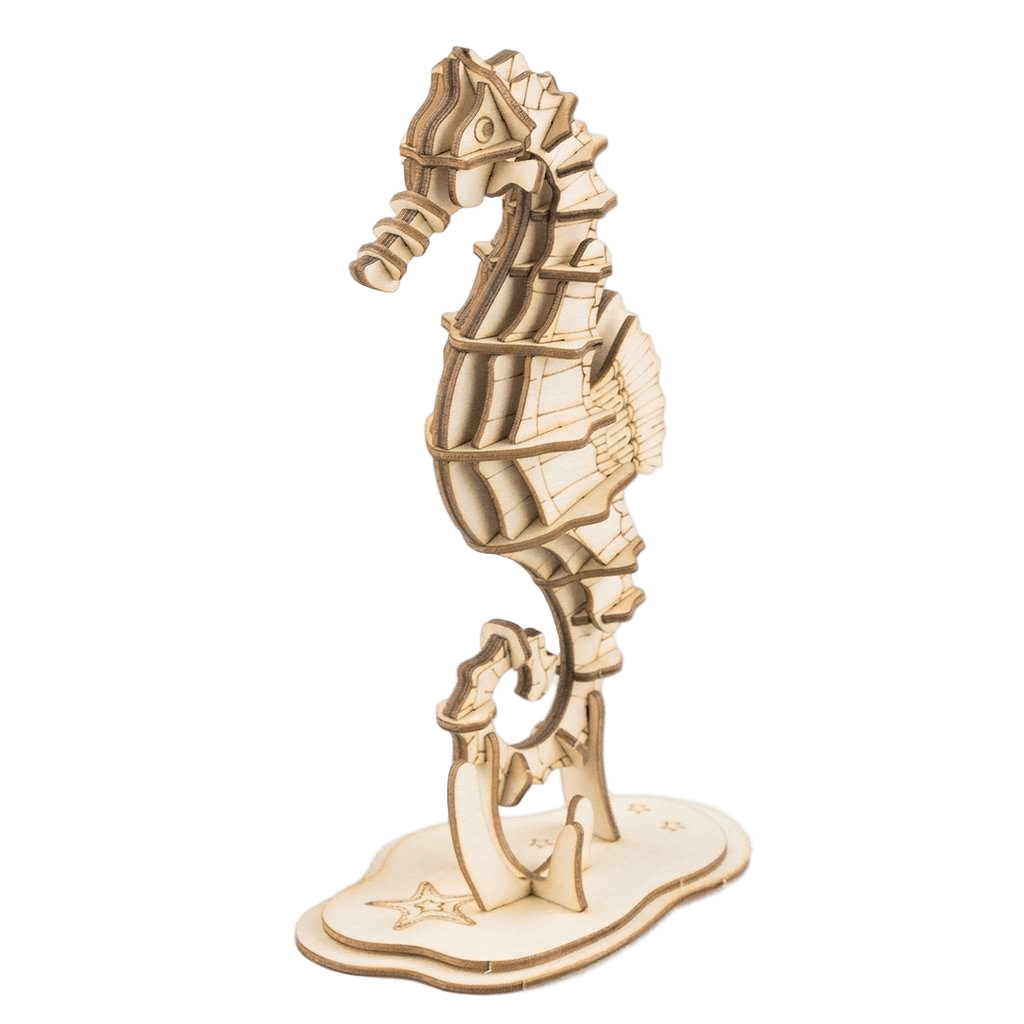 Seahorse Puzzle 3D 3D Puzzle-Robotime--