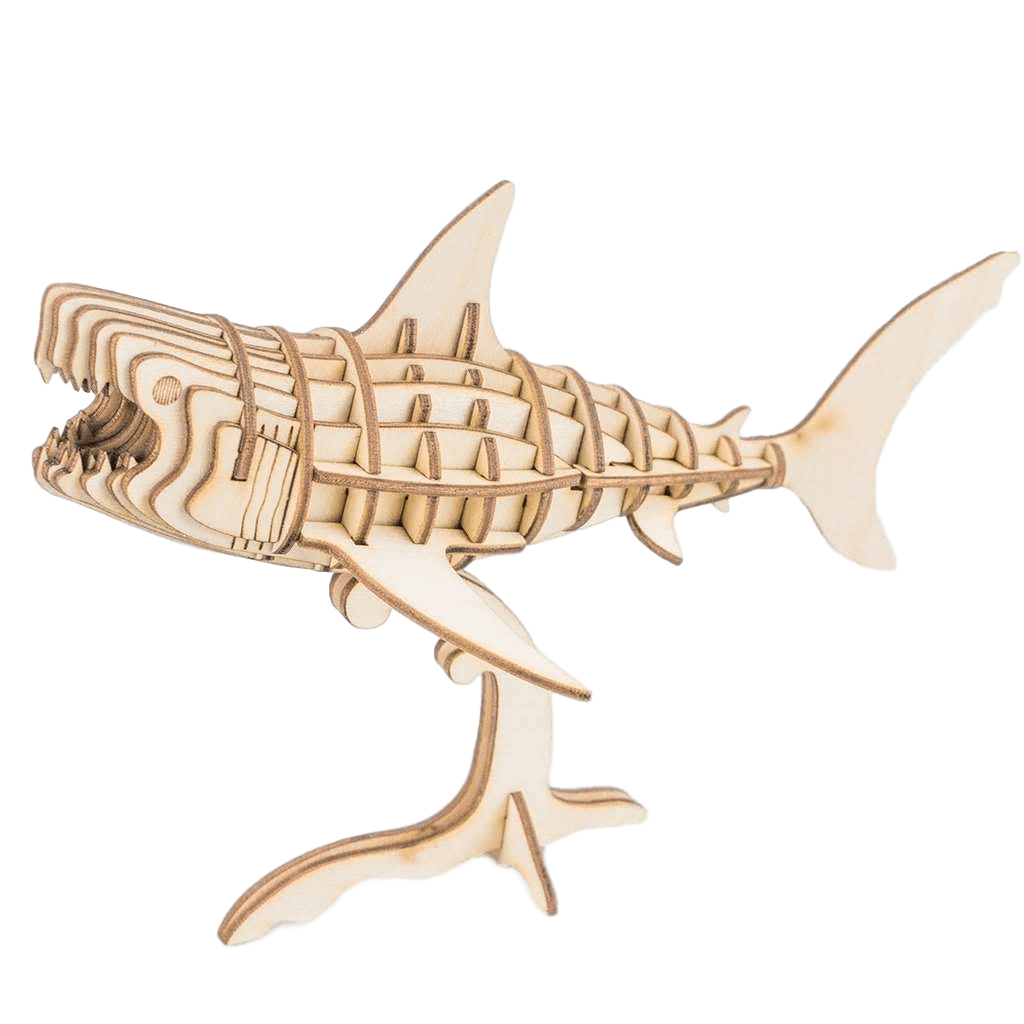 Shark Puzzle 3D 3D Puzzle-Robotime--