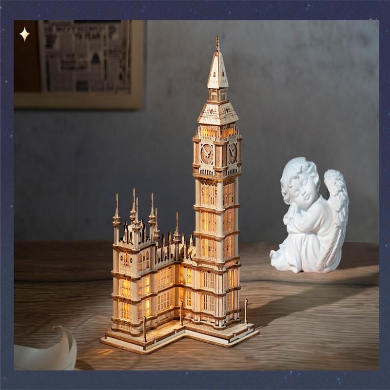 Big Ben puzzel-3D puzzel-Robotime--