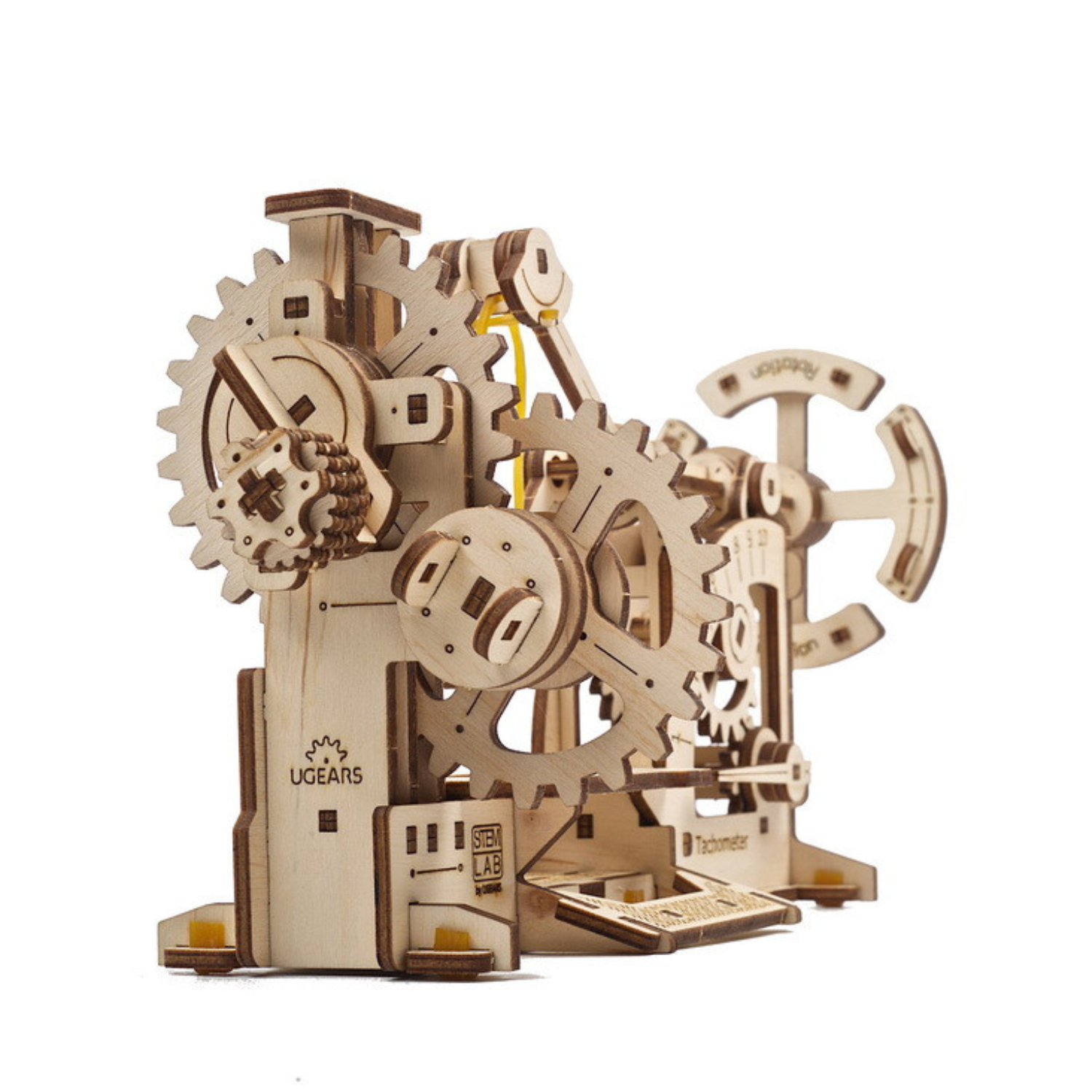 Tachometer-Mechanisches Holzpuzzle-Ugears--