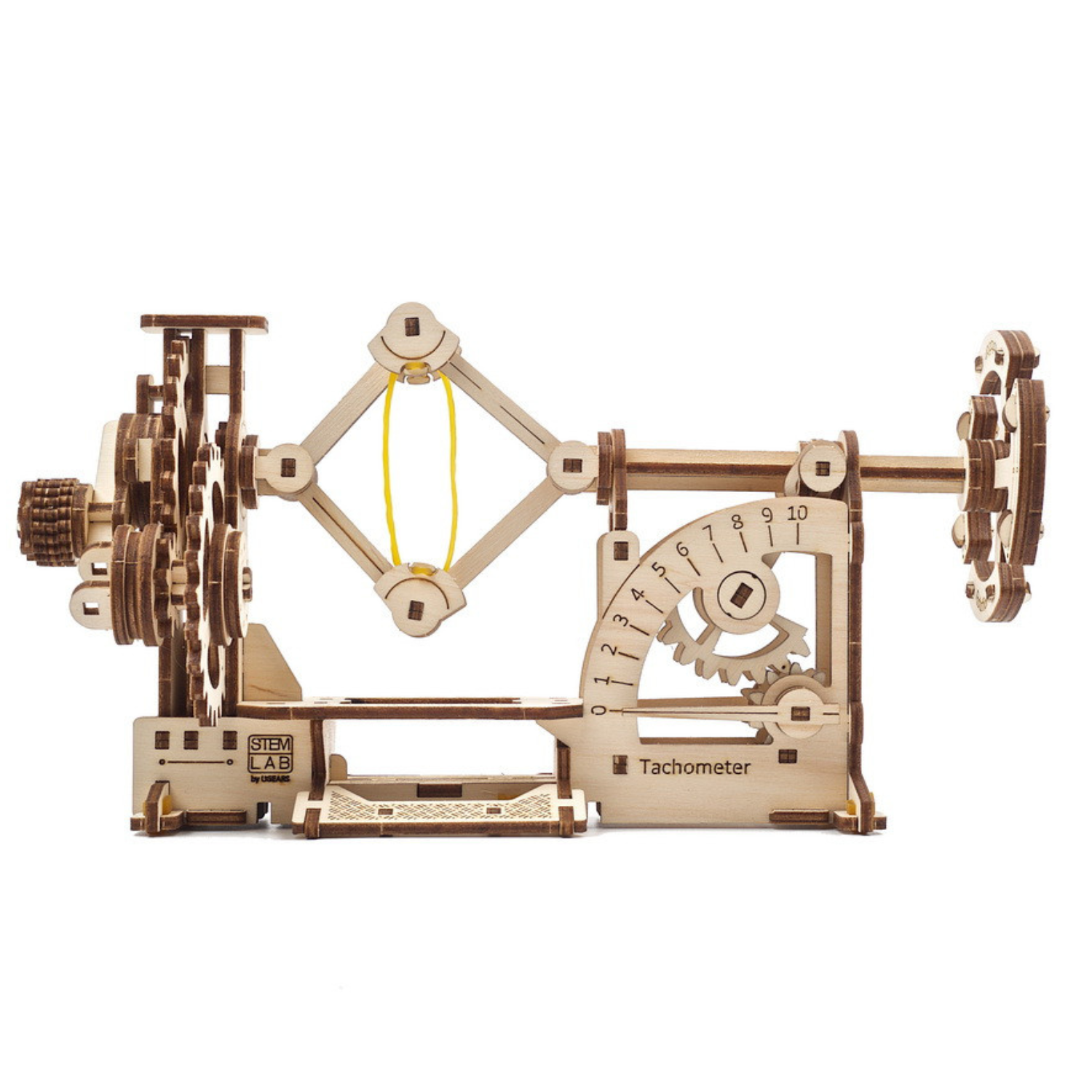 Tachometer-Mechanisches Holzpuzzle-Ugears--