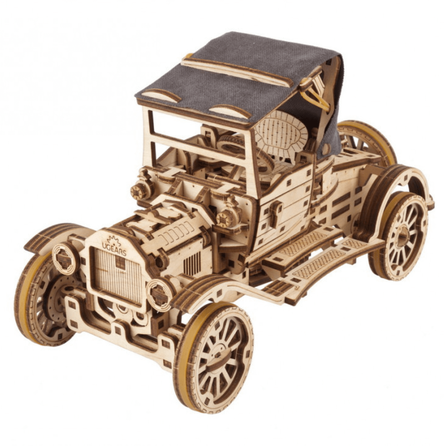 Retro Car UGR-T-3D Puzzle-Ugears--