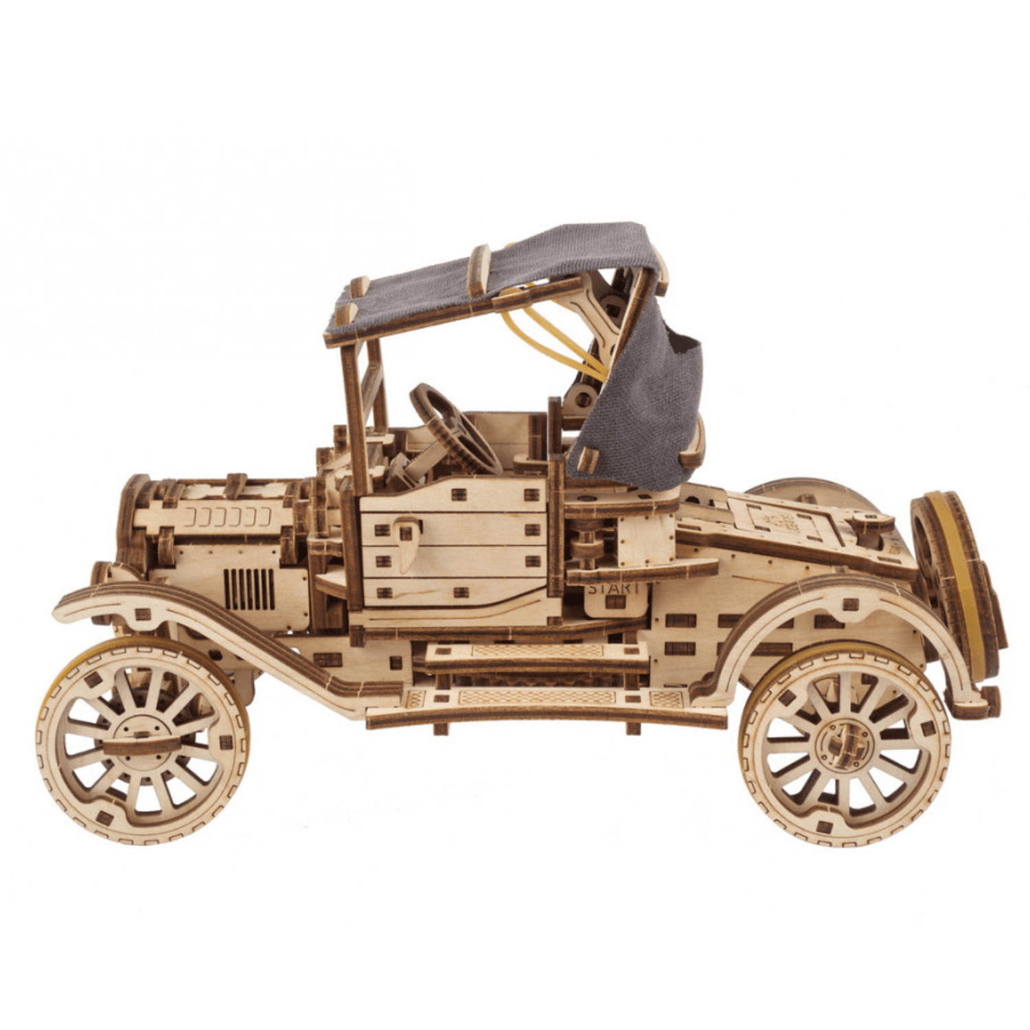 Retro Car UGR-T-3D Puzzle-Ugears--