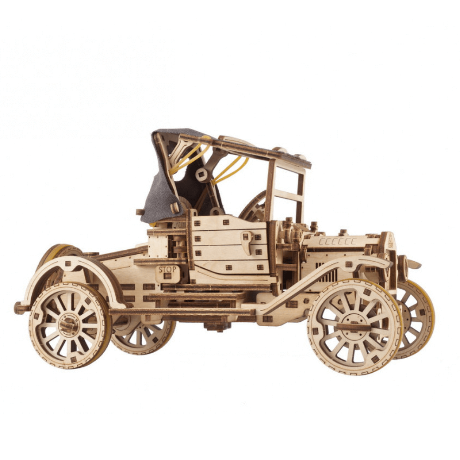 Retro Car UGR-T-3D Puzzle-Ugears--