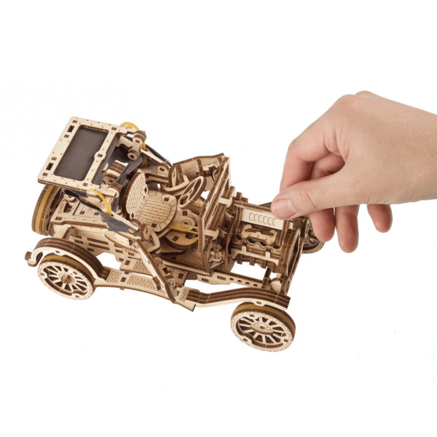 Retro Car UGR-T-3D Puzzle-Ugears--