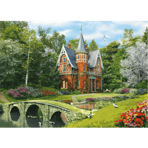 Viktorianisches Haus | Holz Puzzle 1000-Holzpuzzle-TREFL--