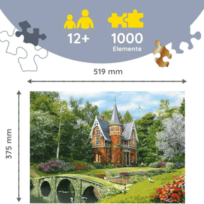 Viktorianisches Haus | Holz Puzzle 1000-Holzpuzzle-TREFL--