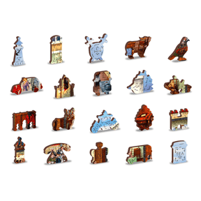 Victorian House Life Jigsaw Puzzle | Wooden Puzzle 1010-WoodenCity--