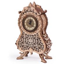 Horloge Vintage-Puzzle mécanique en bois-WoodTrick--