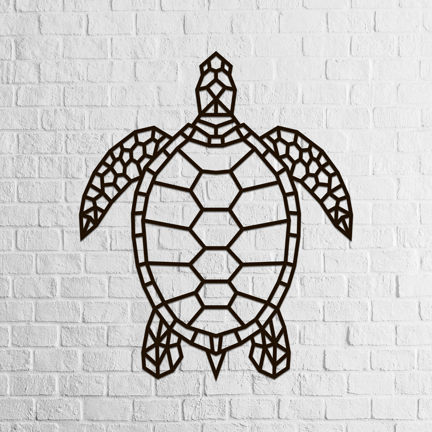 Water turtle | wall puzzle wall puzzle eco wood art--