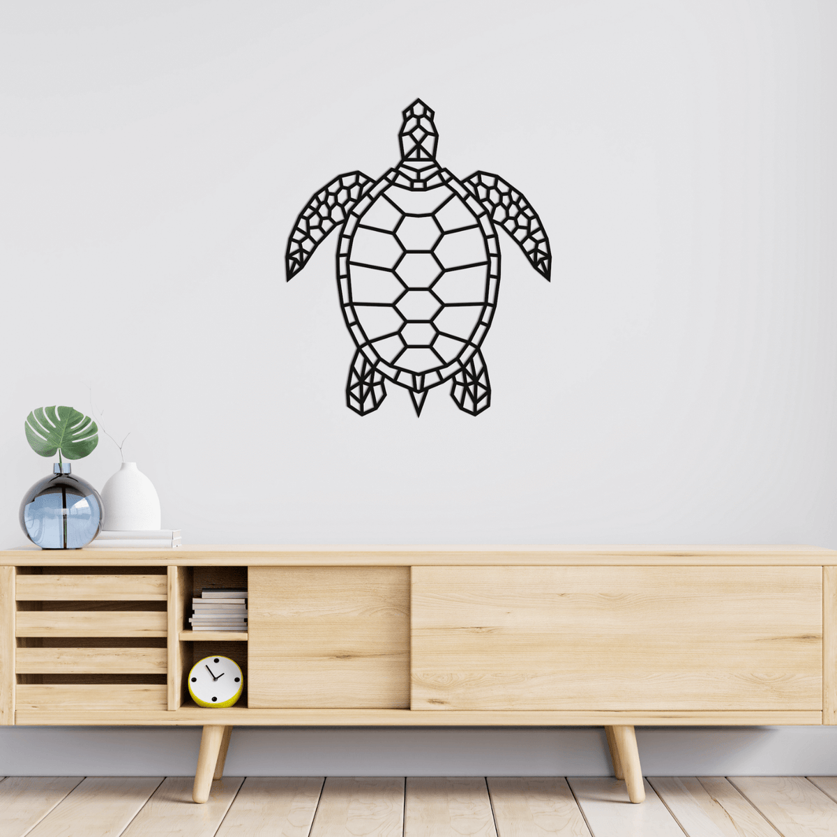 Water turtle | wall puzzle wall puzzle eco wood art--