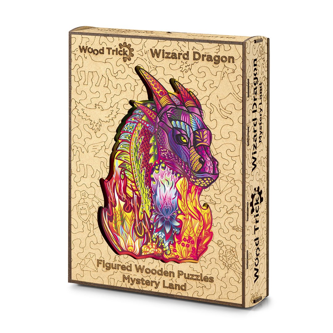 Puzzle en bois de dragon magique-WoodTrick--