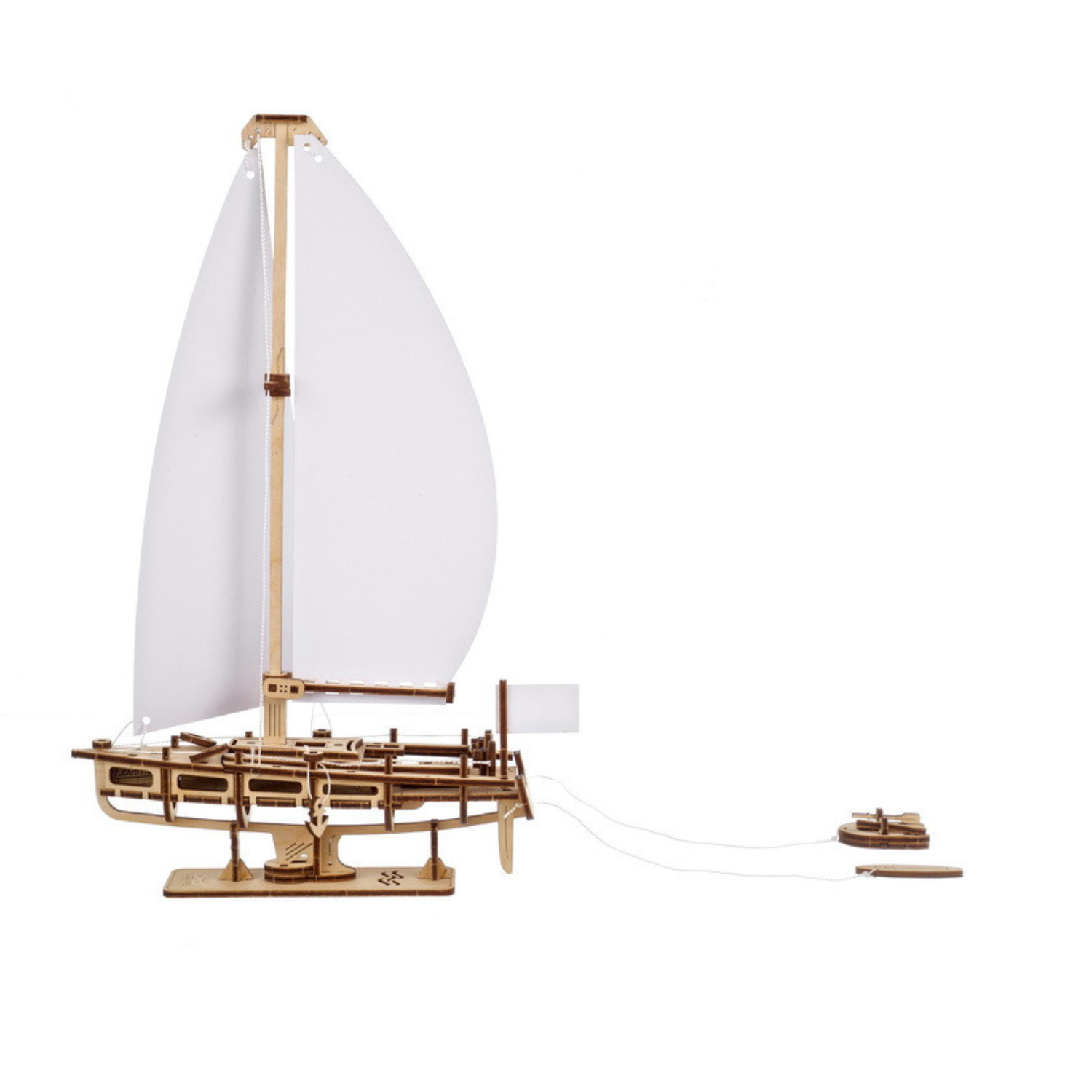 Yacht Ocean Beauty | Ugears-3D Puzzle-Ugears--