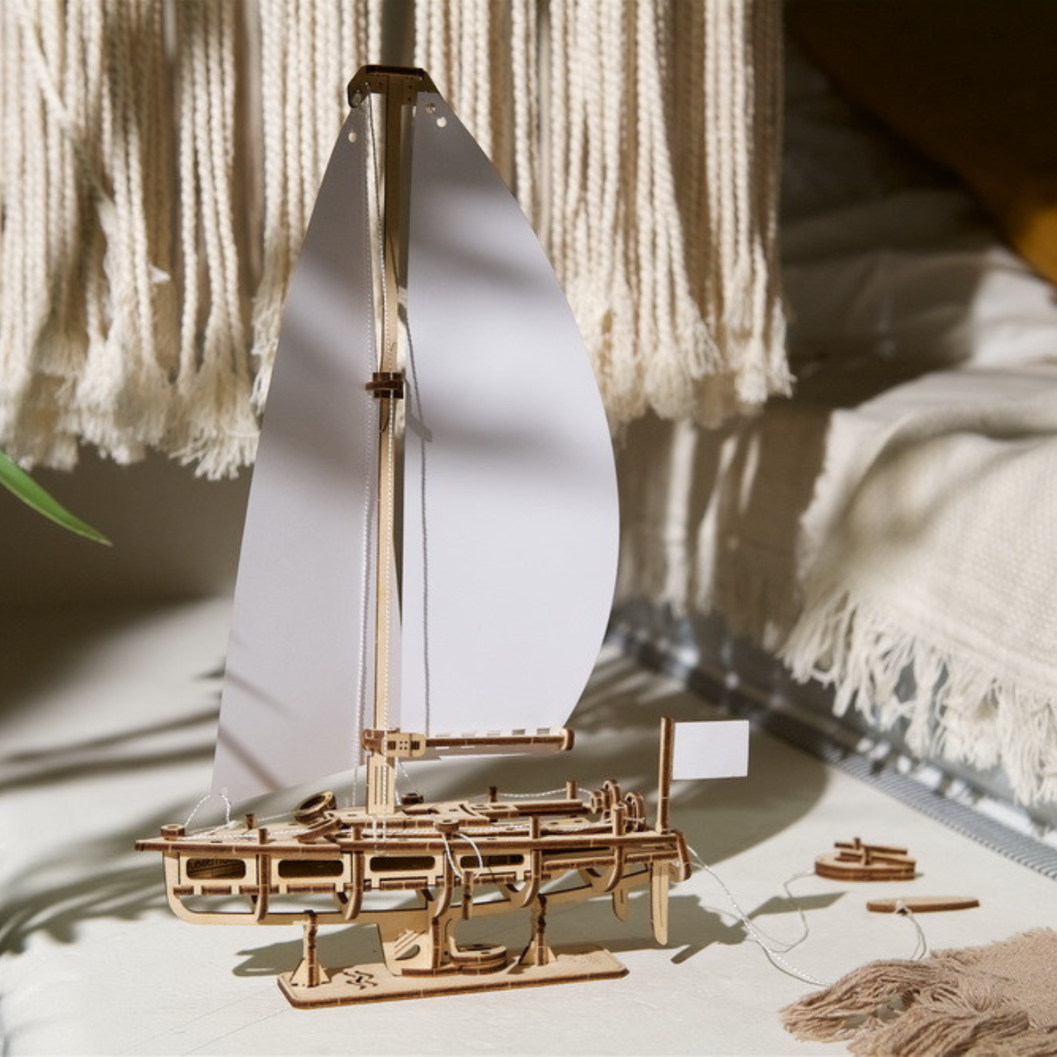 Yacht Ocean Beauty | Ugears-3D Puzzle-Ugears--