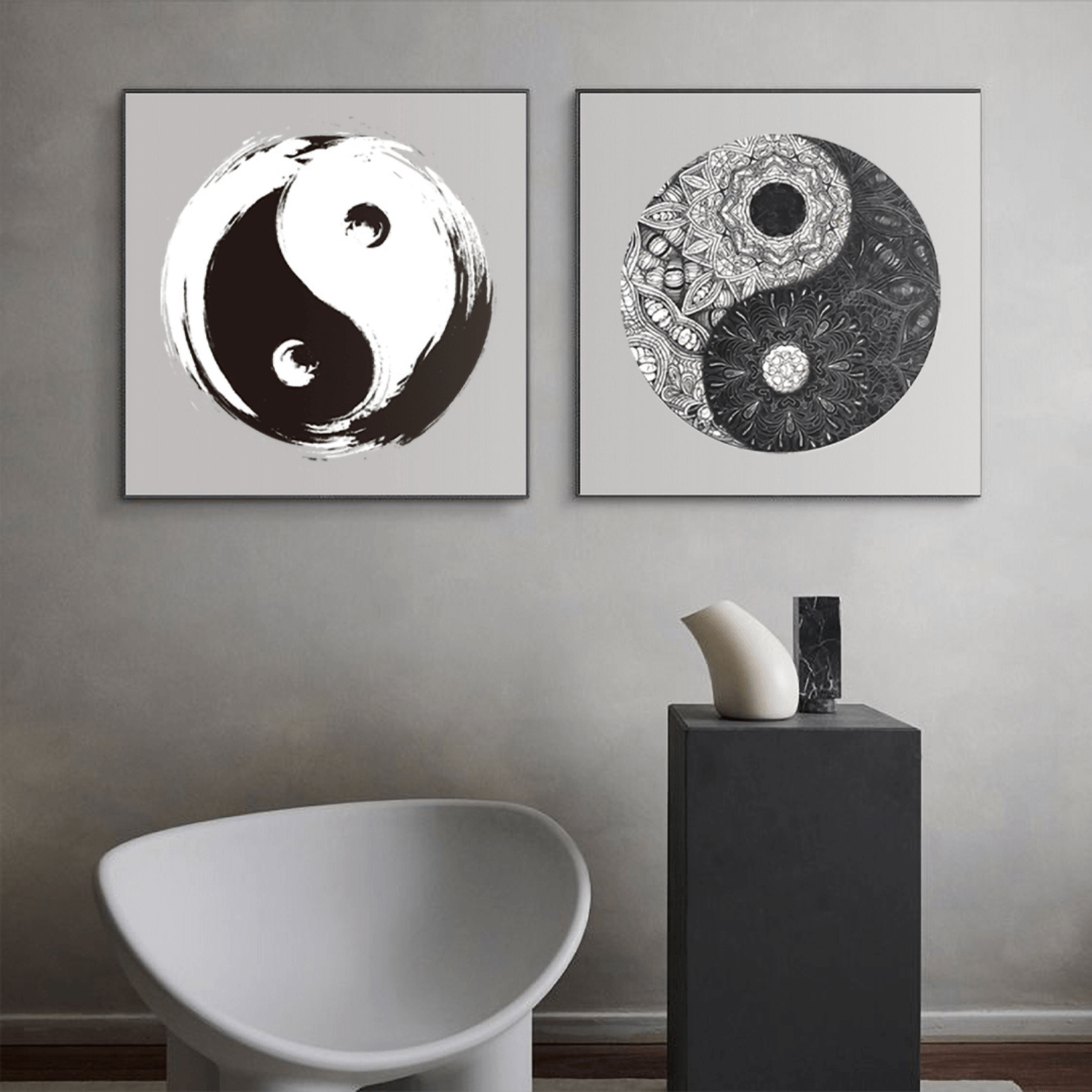 Yin-Yang Mandala | Magische Houten Puzzel-MagicHolz--