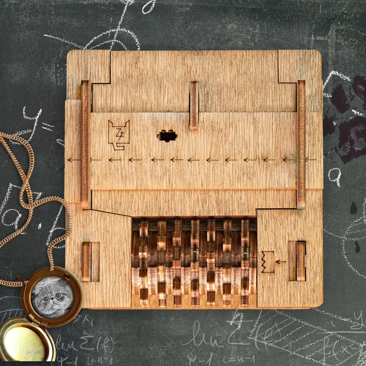 Cluebox "Schrödingers Katze"-Escape Room Spiel-iDventure--