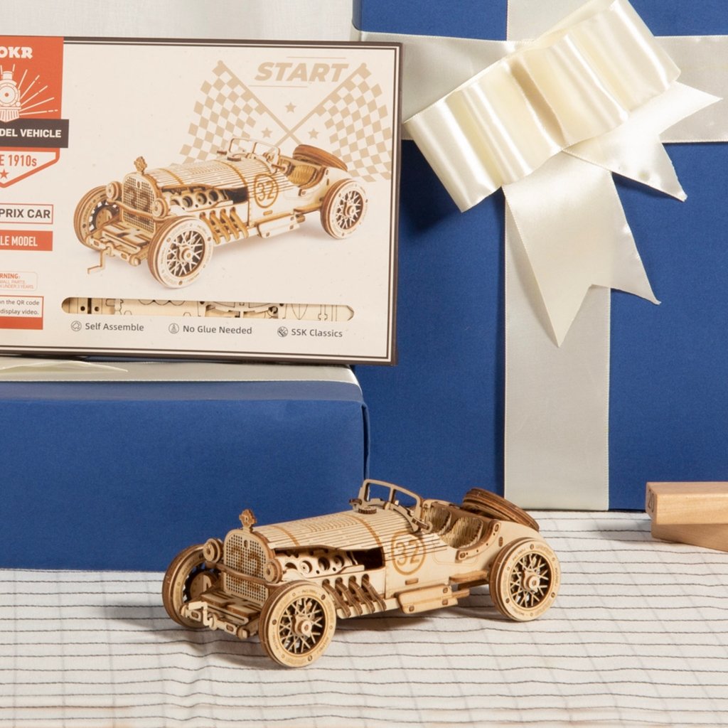 Grand-Prix-Wagen 1:16-3D Puzzle-Robotime--
