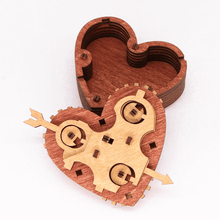 Tin Woodman's Heart - Schatzkiste mit Schloss