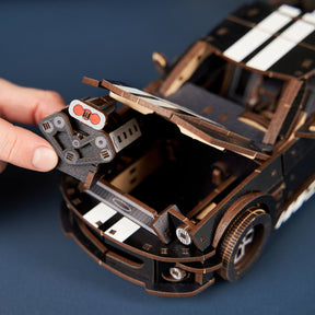 Stallion GT 3D Modell-Mechanisches Holzpuzzle-Unidragon--