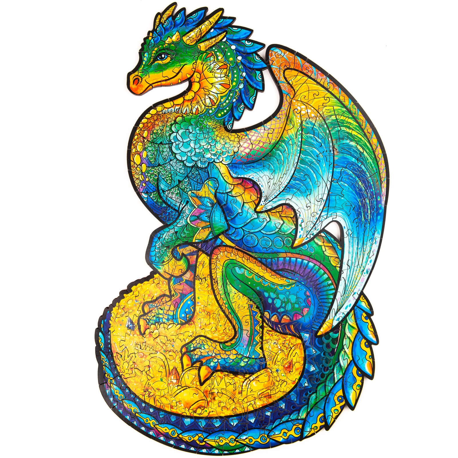 Waking Dragon Wooden Puzzle Unidragon--