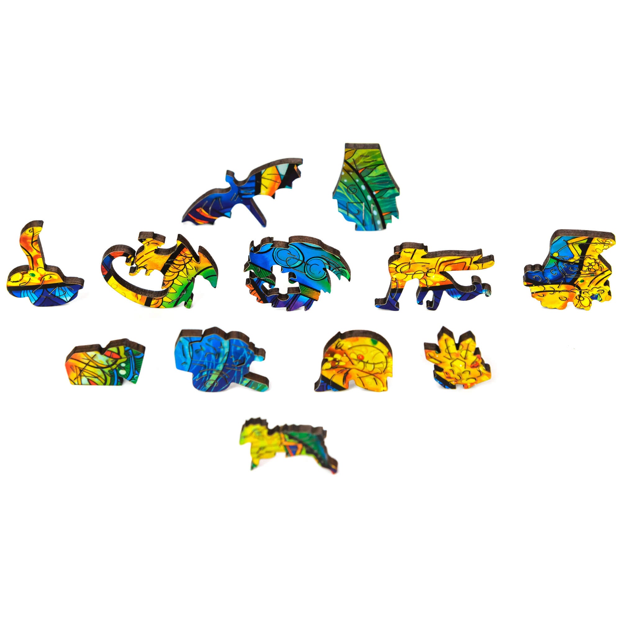 Waking Dragon Wooden Puzzle Unidragon--