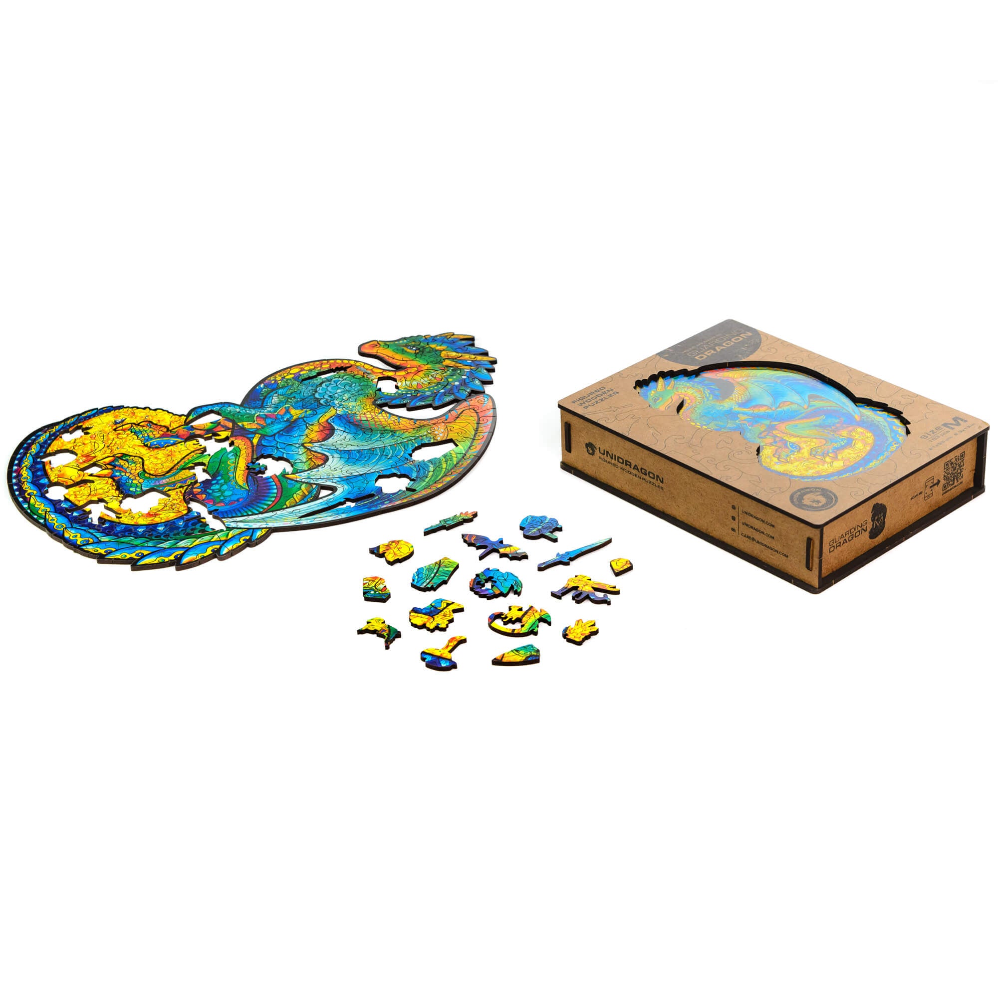 Waking Dragon Wooden Puzzle Unidragon--