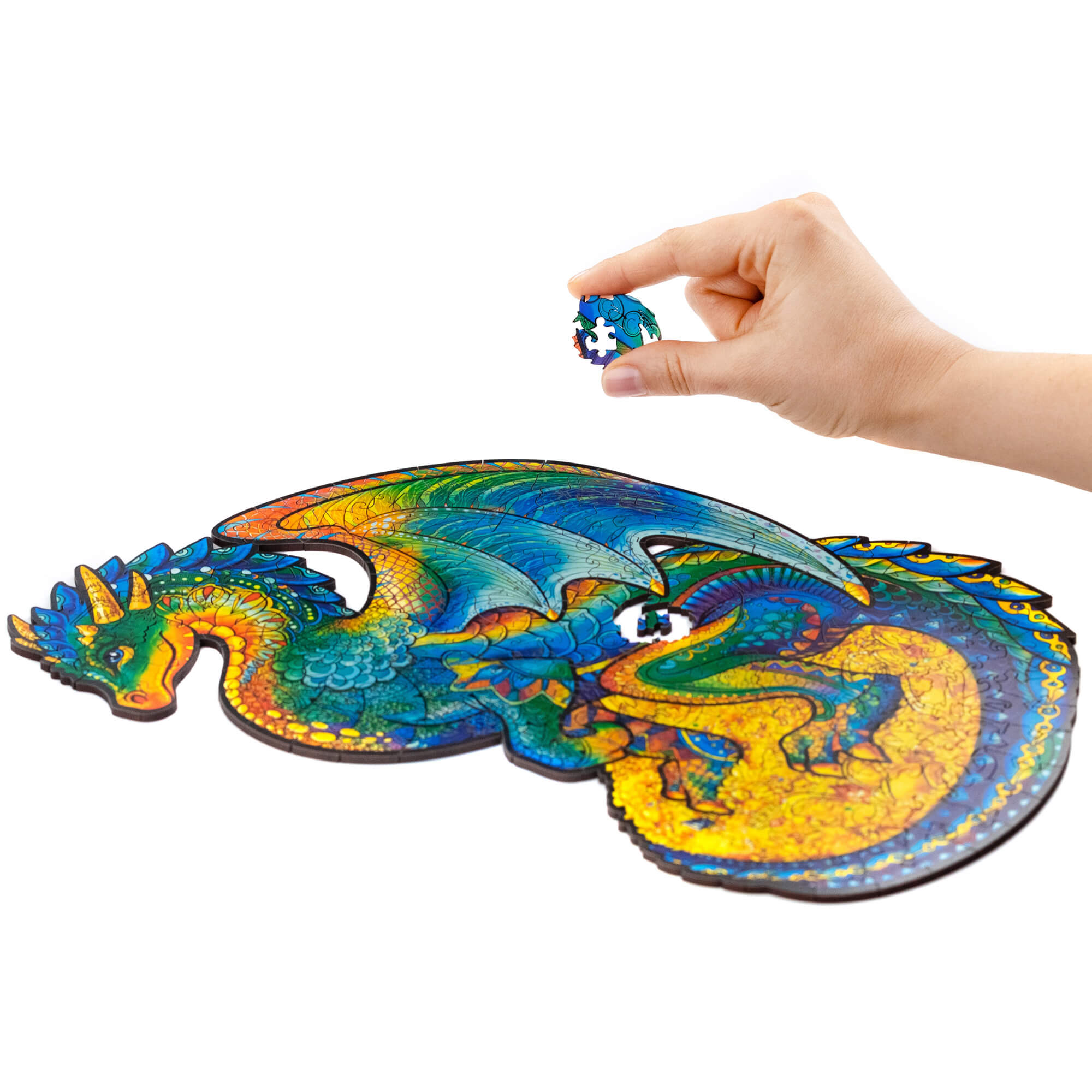 Waking Dragon Wooden Puzzle Unidragon--