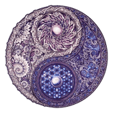 Mandala Overlapping Opposites Wooden Puzzle-Unidragon--