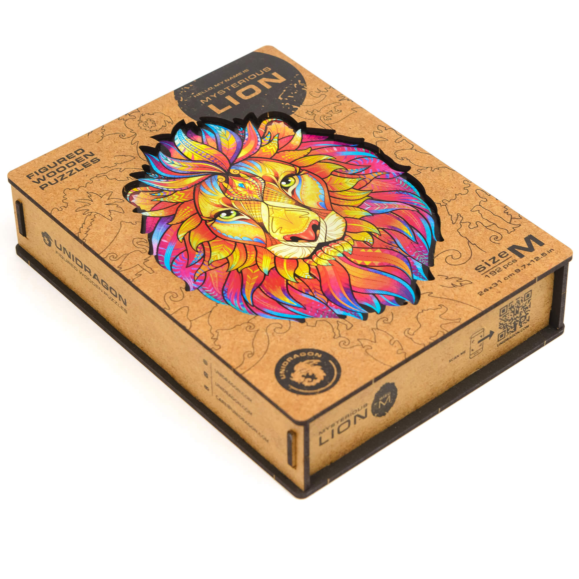 Mysterious lion wooden puzzle-Unidragon--