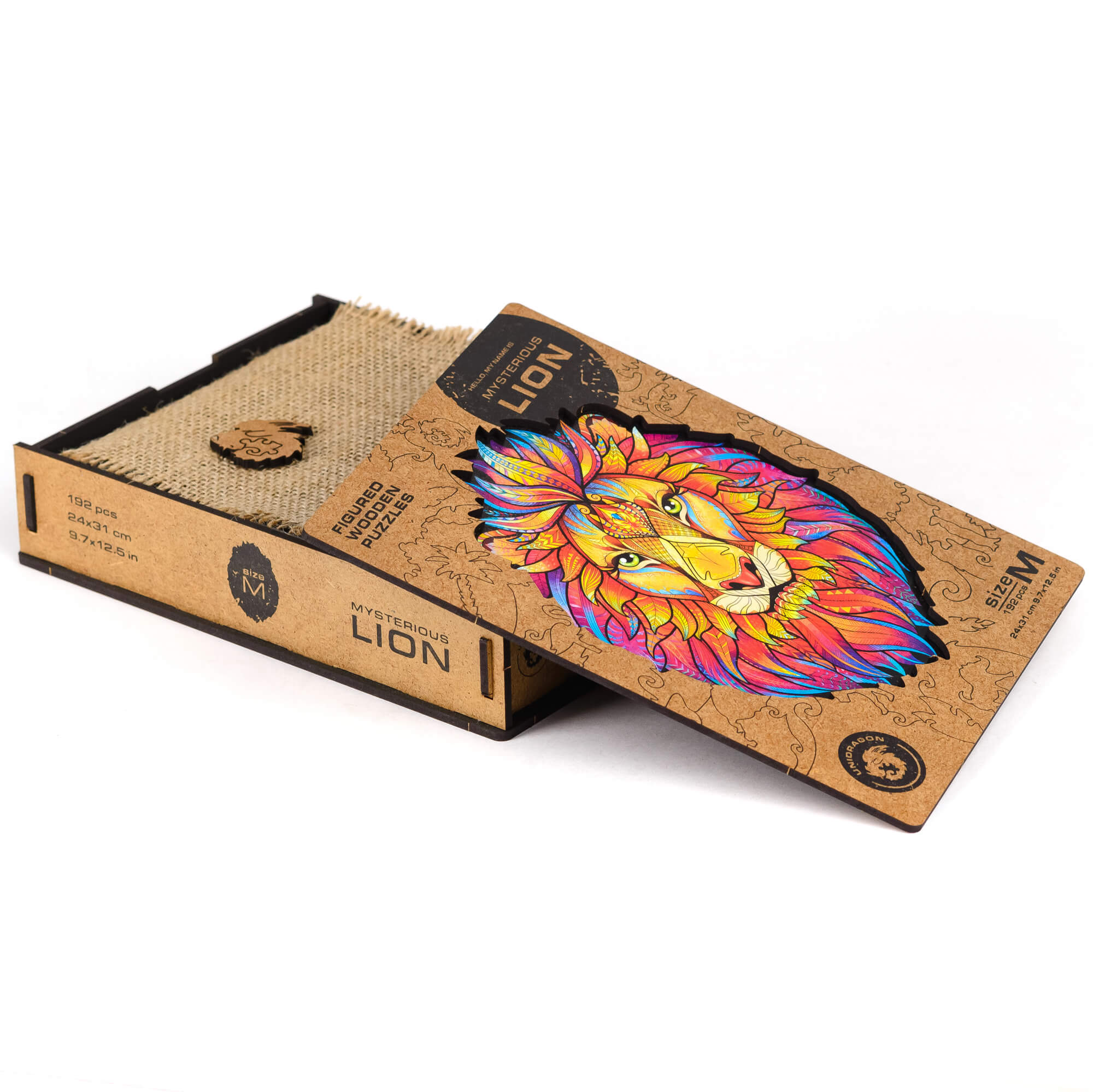 Mysterious lion wooden puzzle-Unidragon--